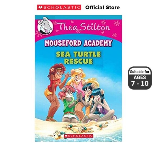 Thea Stilton Mouseford Academy #13: Sea Turtle Rescue ISBN: 9781338116588 Malaysia