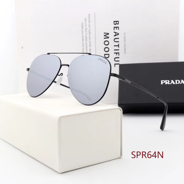 Giá bán Original_Prada 2020 Mới Nam Chất Lượng Cao Kính Mát, 64n Ngôi Sao Retro Kính Mát Nam Nữ Thời Trang Nam Lái Xe Du Lịch Lái Xe Cổ Kính Mát