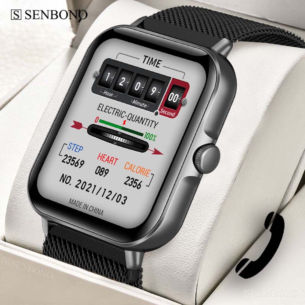 SENBONO S09 Plus Review - Blood Pressure Smartwatch at $22.99