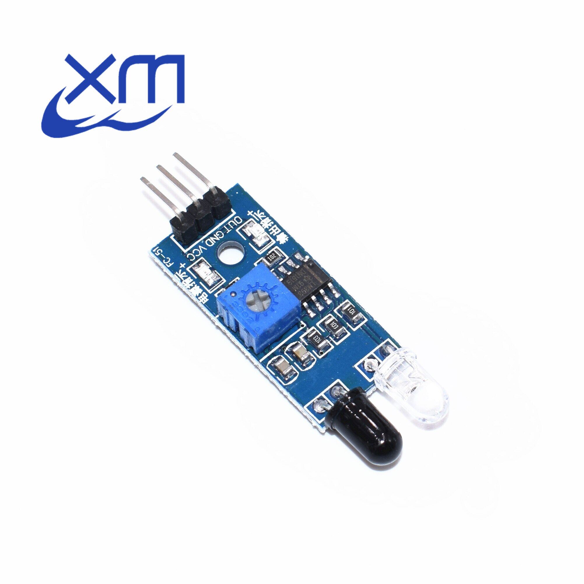 IR Infrared Obstacle Avoidance Sensor Module for Arduino Smart Car Robot 3-Wire Reflective Photoelectric New
