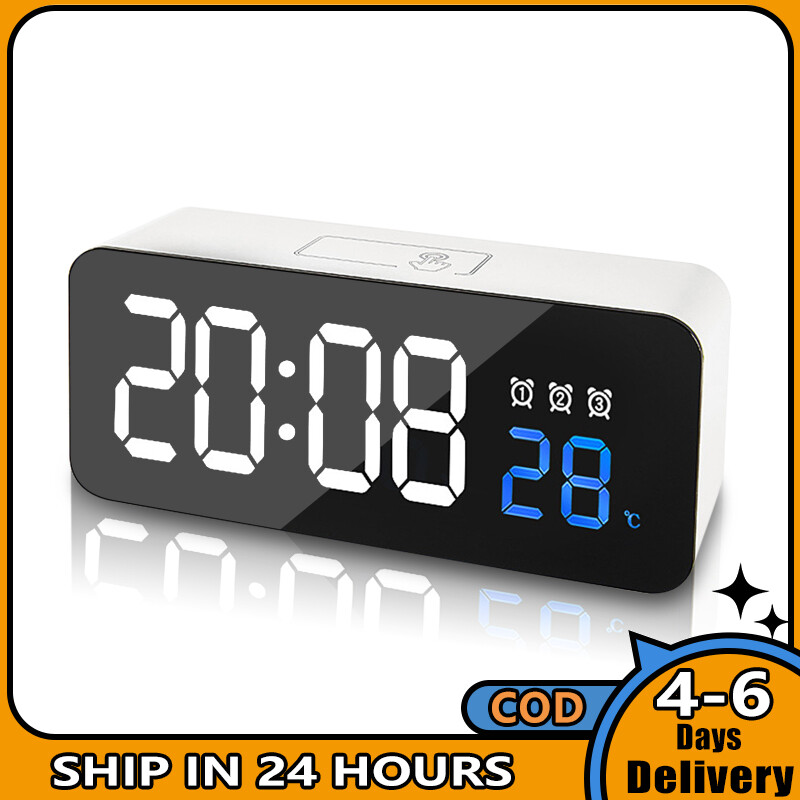 Multi-functional Electronic Clock Bedside Clock With Touch Sensing Module