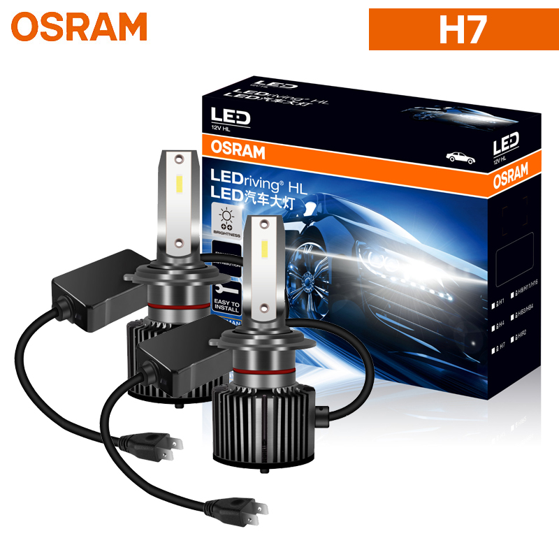 Osram 10-Pack Halogen Bulbs – H4, H7, H11, HB3, HB4, 9005, 9006 – 55W, 3200K, Made In Germany
