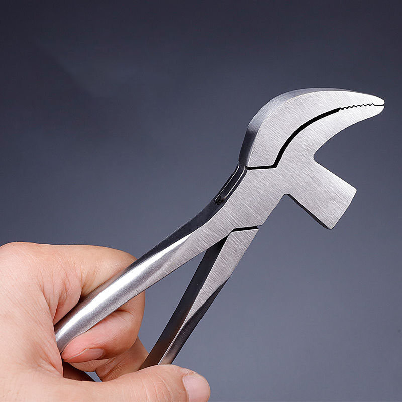 Pliers beak type pliers craft work tool with hammer shoe repair ‧ bird's beak pliers ‧ Upper leather pliers