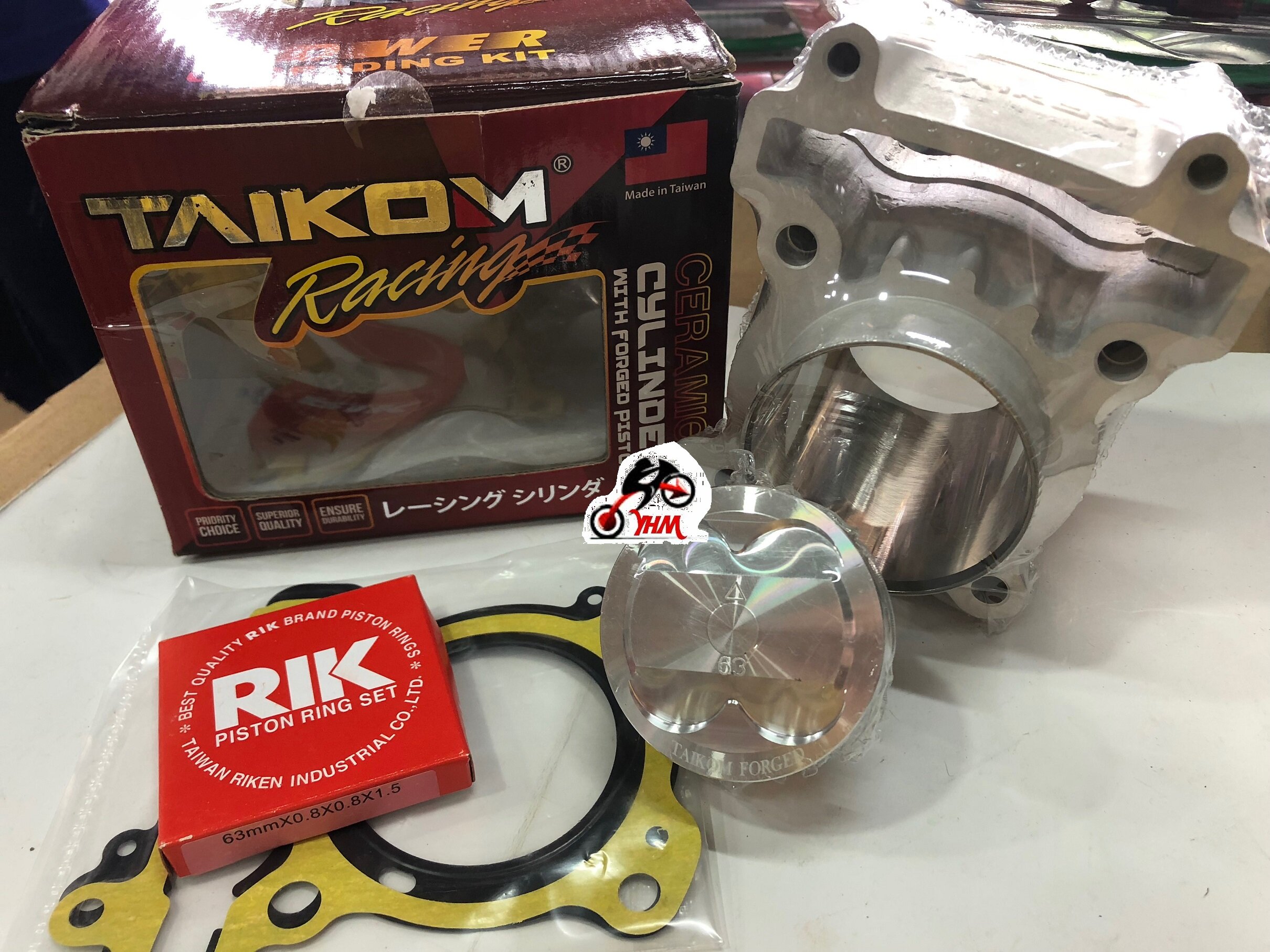 Block Lc135 62mm 63mm 65mm Ceramic Forged Piston Taikom Racing Lazada