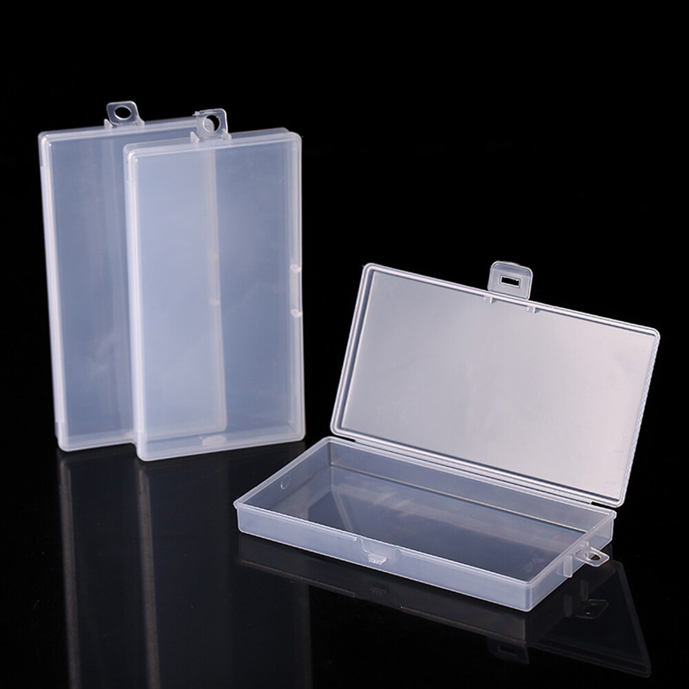 Clear Box Rectangle Box Transparent Box Desktop Storager Organizer Box Makeup Storage Box Plastic Box