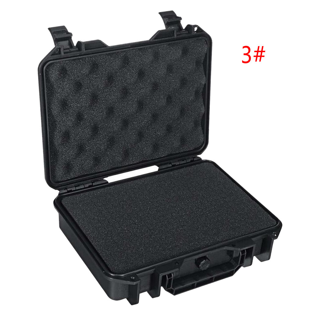 Baoblaze Protective Instrument Tool Box Waterproof Shockproof Storage Sealed Suitcase