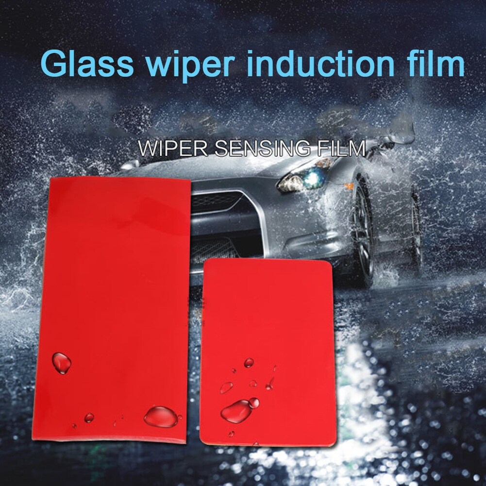 【NEW Y】☎□ Parts Car Windshield Front Glass Wiper Glue Sticker Rain Sensor Sensitive Windscreen Silicone Replacement Pad Film For Benz