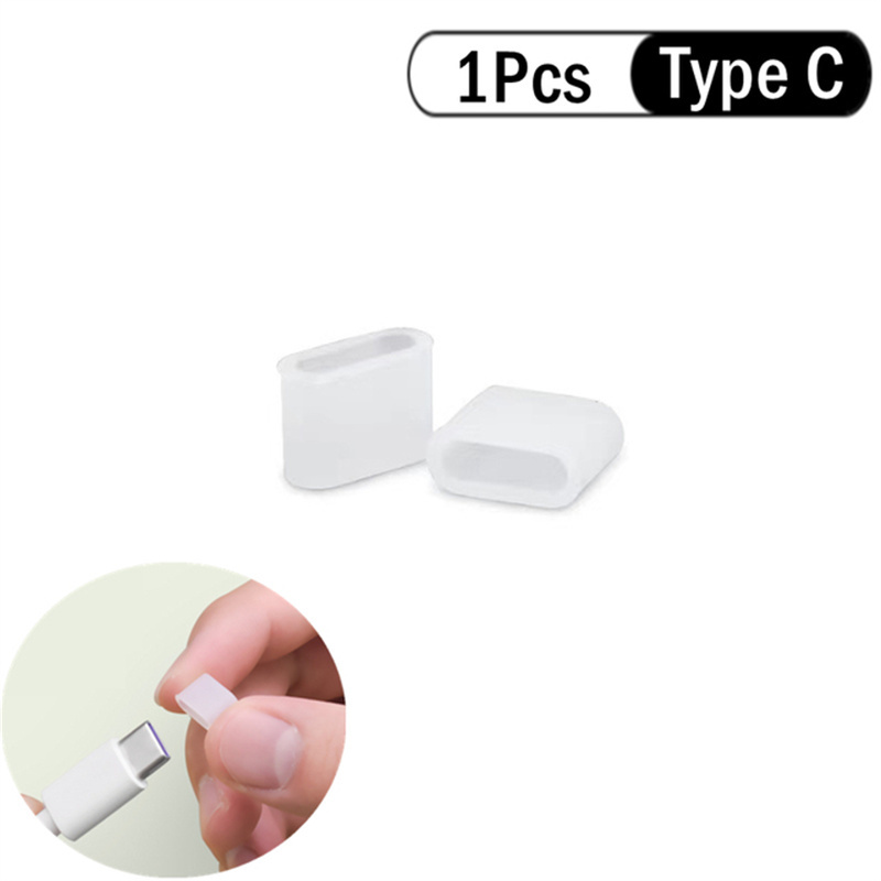 20/10/5Pcs Dust Plug Protective Cover Type C Male Charger Cable Data Cord Universal Anti-dust Waterproof Protector Case for Android