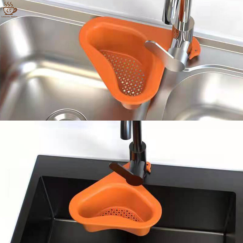 Giỏ Thoát Nước Hình Thiên Nga Chậu Rửa Giỏ Thoát Nước Rau Quả Thông Thường Giỏ Thoát Nước Đa Năng Cho Bồn Rửa Chén Thức Ăn Thừa Nhà Bếp