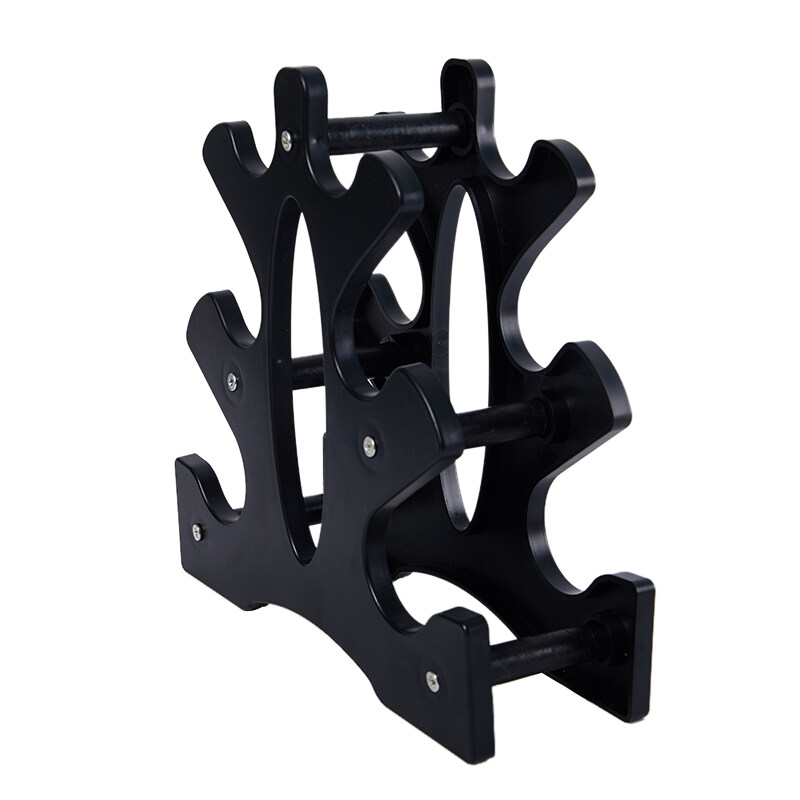 Jollic Graceful 3-Tier Dumbbell Storage Rack Stand Home Office Gym Dumbell Weight Rack