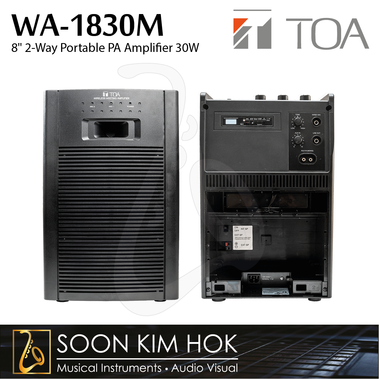 portable speaker toa