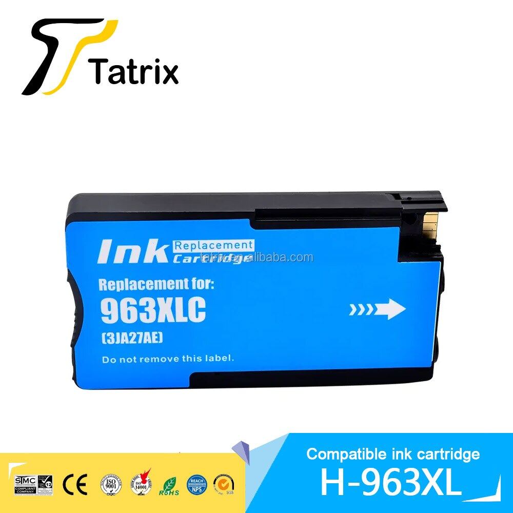Tatrix for Hp 963XL 967XL 963 967 XL For HP963 Remanufactured Color Inkjet  Ink Cartridge for HP OfficeJet Pro 9010 9015 Printer