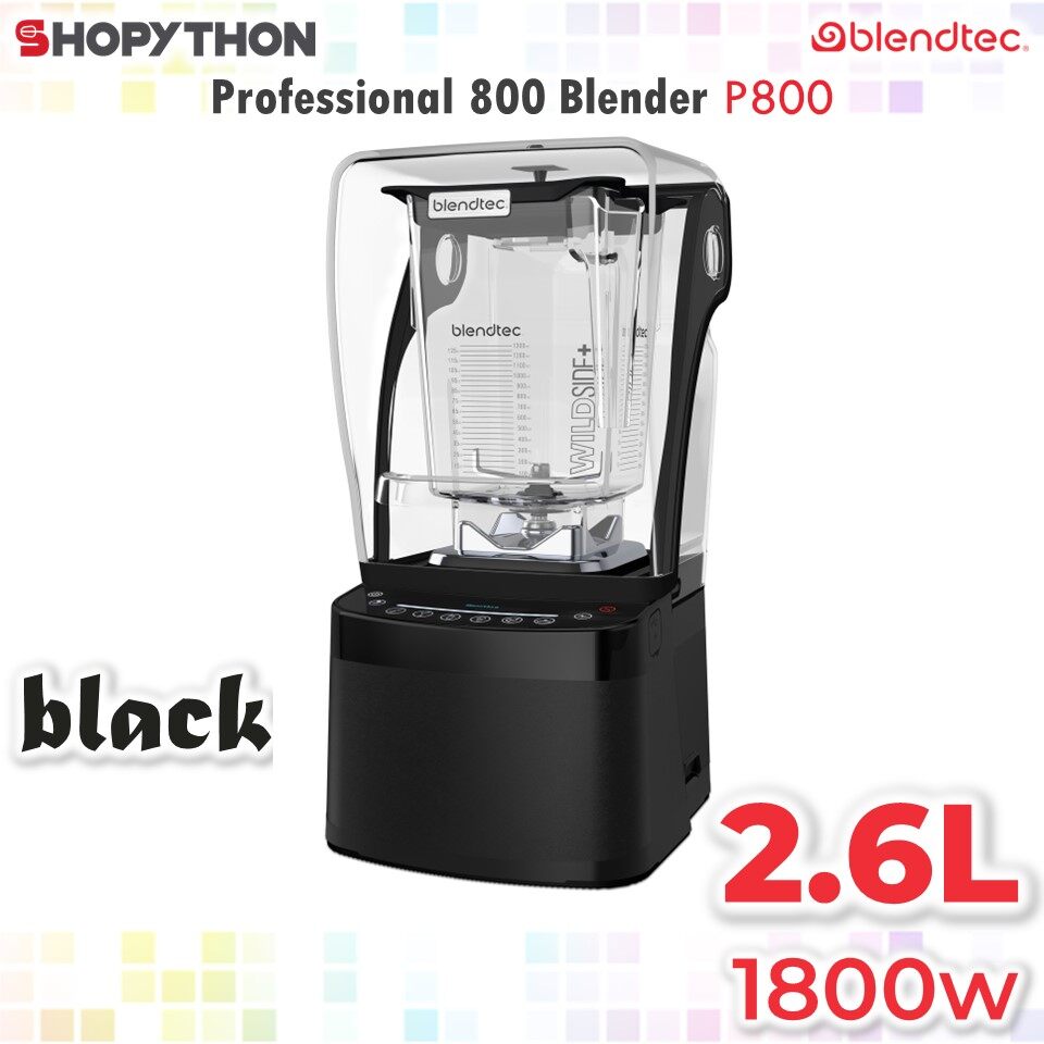 BLENDTEC Professional 800 Blender P800 Black (2.6L/1800w) with