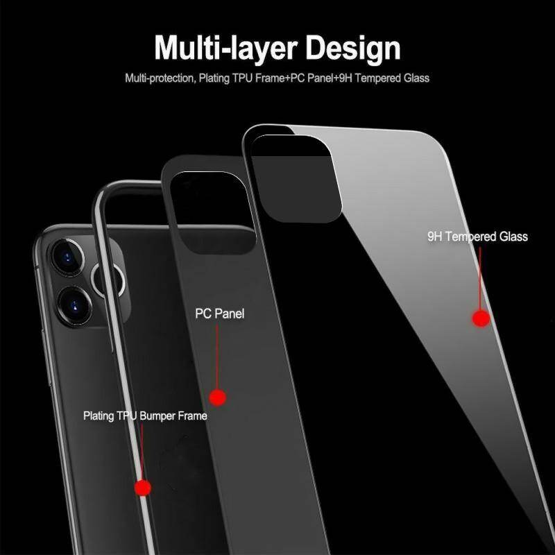Ốp Lưng Kính Cường Lực Cho iPhone 11, Ốp Lưng iPhone 11