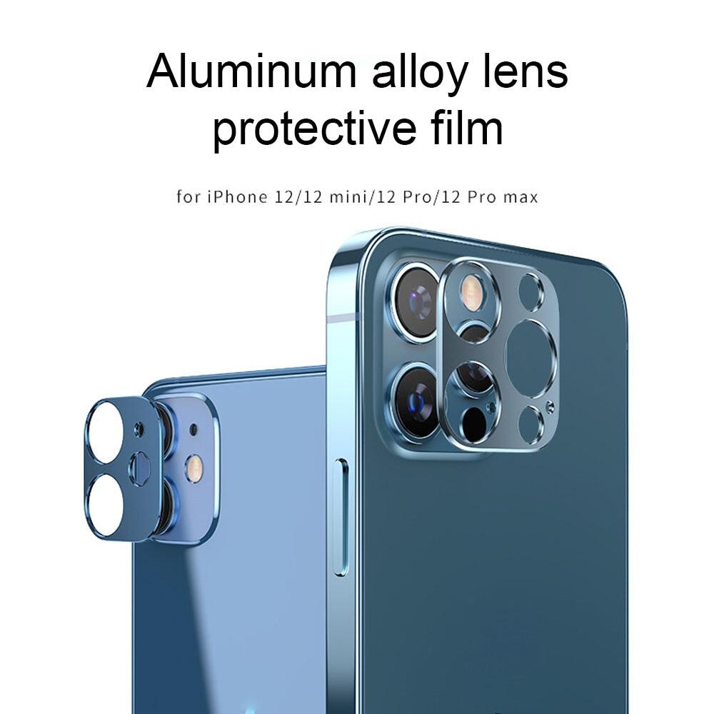 HOCE For iPhone 12 Pro Max 12 Mini Camera Lens Protective Frame For iPhone 12 Pro Metal Alloy Protector Phone Accessories