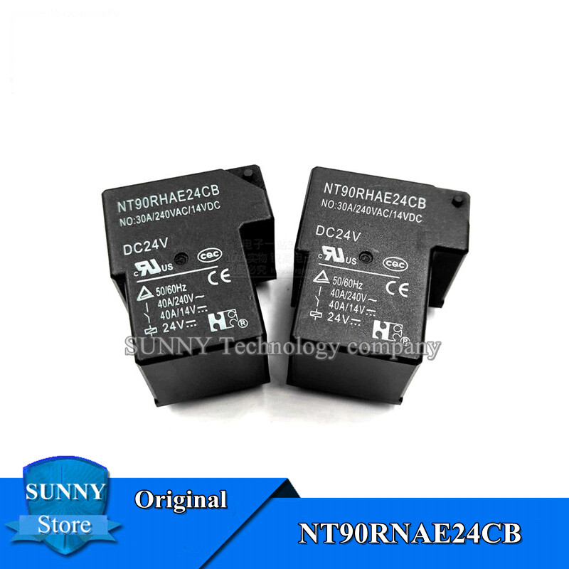 1pcs original nt90rnae24cb relay 40a/240vac dc24v t-type relay new original
