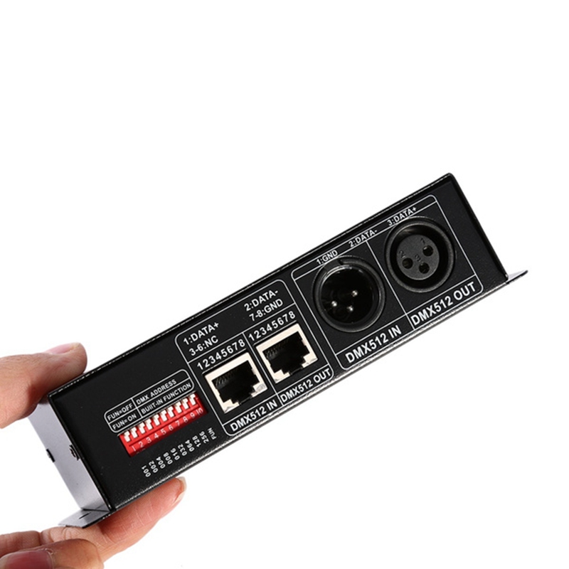 3CH DC12-24V RGBW DMX 512 Decoder LED Controller RGB LED DMX512 Decoder, DMX512-3CH