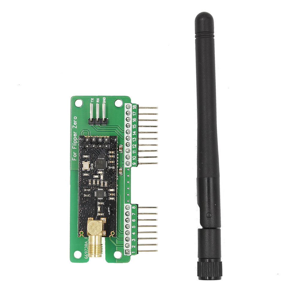 Flipper Zero NRF24 module GPIO module for sniffer and mouse jacker