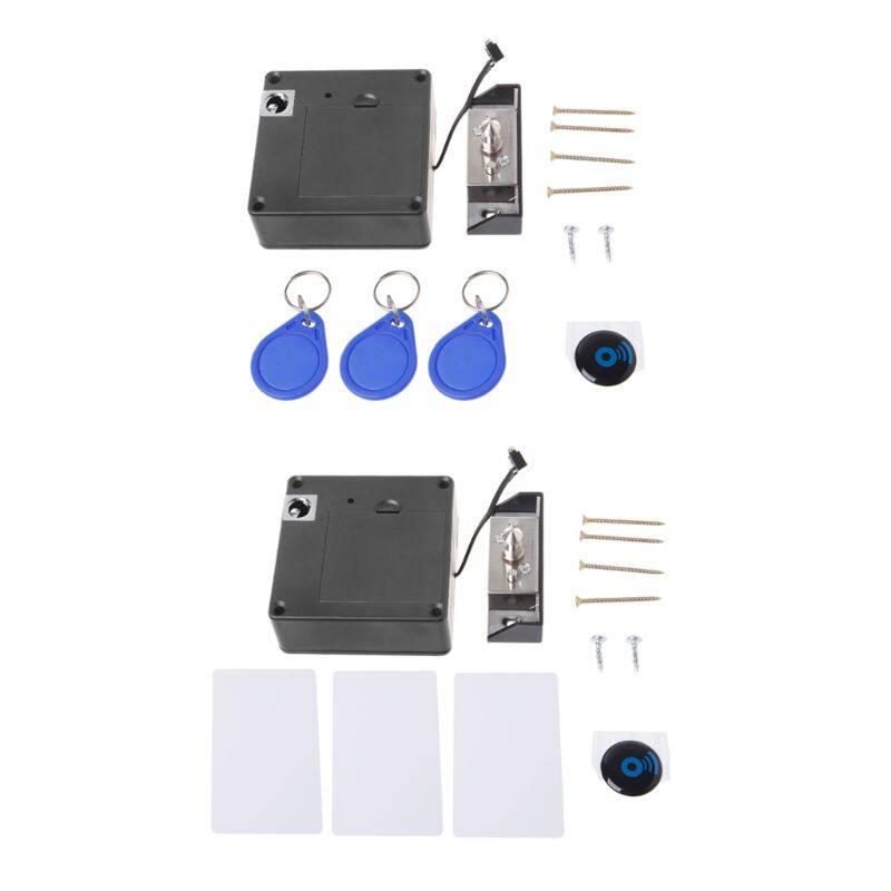 Khóa RFID Điện Tử Vô Hình Cho Tủ Khóa Cửa Ngăn Kéo Ẩn Không Chìa Tủ Khóa Cảm Biến