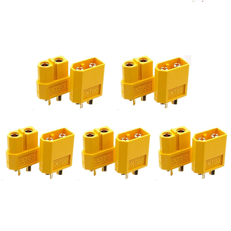5 Cặp Phích Cắm XT60 XT90 T Đầu Nối Đực Cái