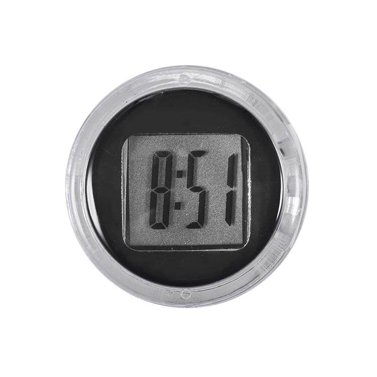 Mini Motorcycle Clock Stick-on Waterproof Electronic Watch Moto Digital Clock with Stopwatch