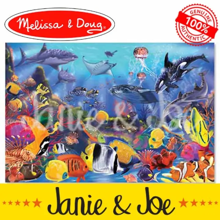 melissa and doug underwater puzzle