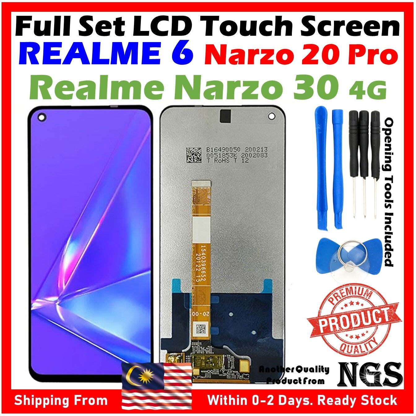 narzo 30 lcd