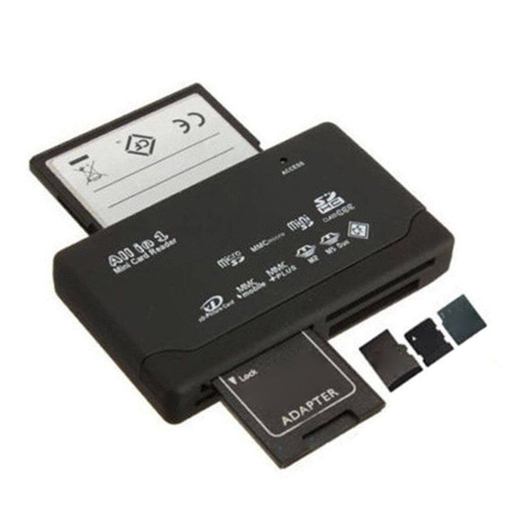 Đầu Đọc Thẻ Tất Cả Trong Một Bộ Chuyển Đổi Đầu Đọc Thẻ SD USB 2.0 Hỗ Trợ TF CF SD Mini SD SDHC MMC MS XD Mới