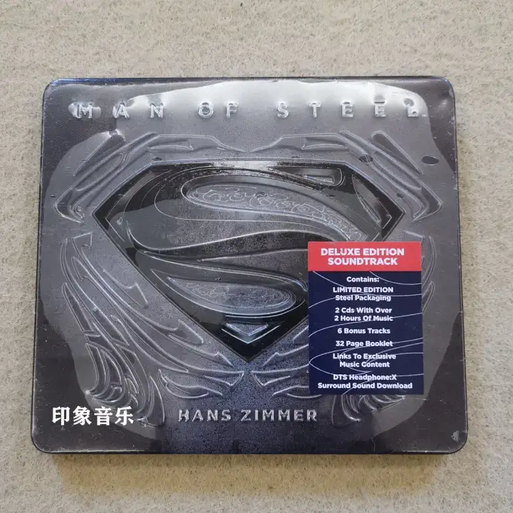 Original Hans Zimmer Steel Body Original Sound Cd Metal Feeling Family Feeling Universe Feeling Lazada