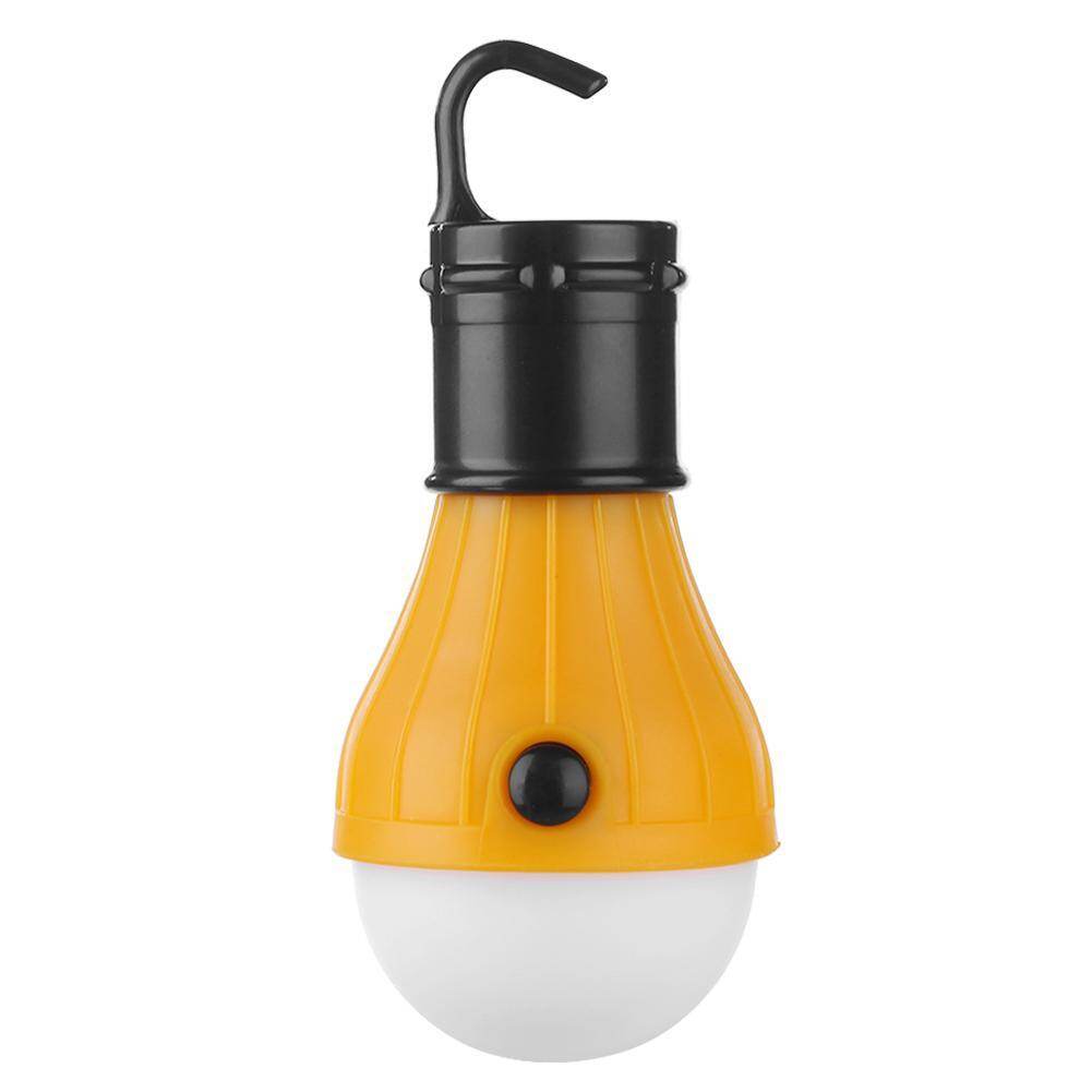 Hanging 3LED Camping Tent Light 3 Modes Dimmable Waterproof Emergency Bulb