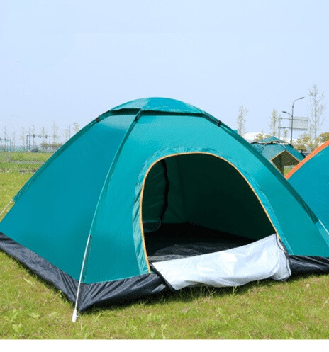 CAMPOUT🏕️Outdoor camping folding fully automatic tent, 3-4 people, beach simple quick tent