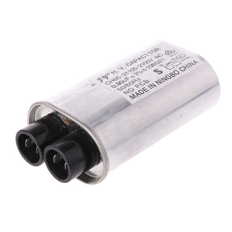 AC 2100V Microwave Oven High Voltage HV Capacitor 0.90μF Universal