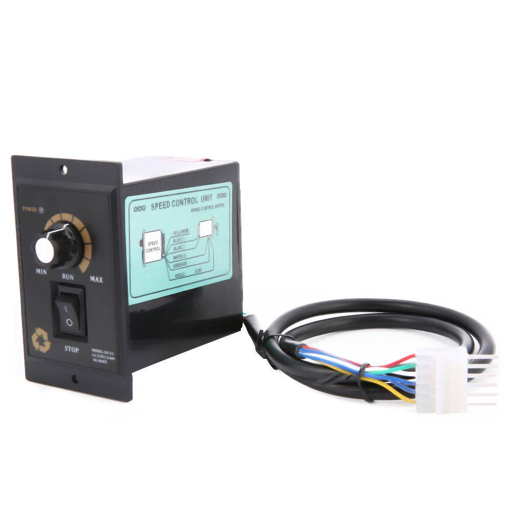 AC 220V Điều Khiển Tốc Độ Động Cơ 50/60Hz 300/400/500W AC Động Cơ Điều Khiển Tốc Độ Động Cơ Tốc Độ Điều Khiển Động Cơ Điện Bộ Điều Tốc