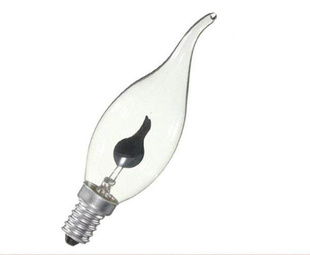 E14/E27 Warm Light Flicker Fire Flame Bulb Candle Lamp Chandelier Party Decor
