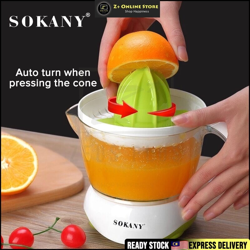 SOKANY Electric Citrus Juicer 700ML Orange Juice Squeezer Juice