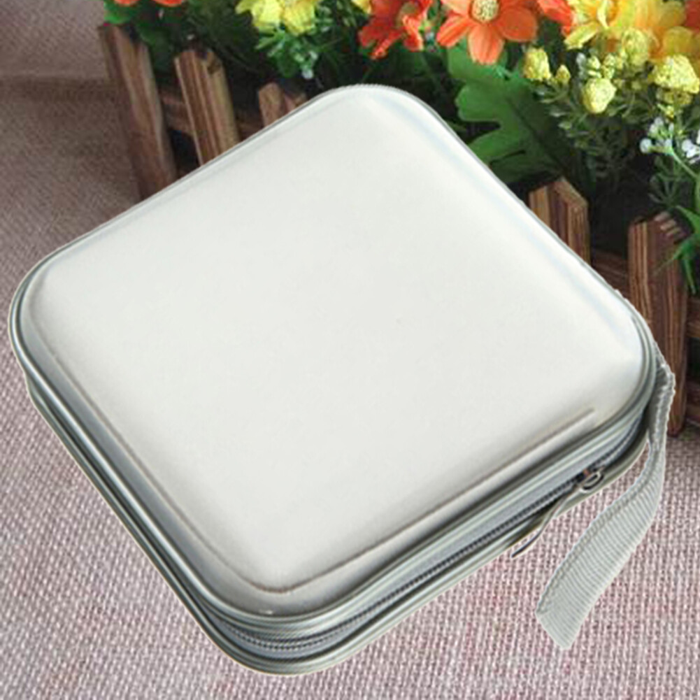 Portable 40pcs Capacity Disc CD DVD Wallet Storage Organizer Case Holder
