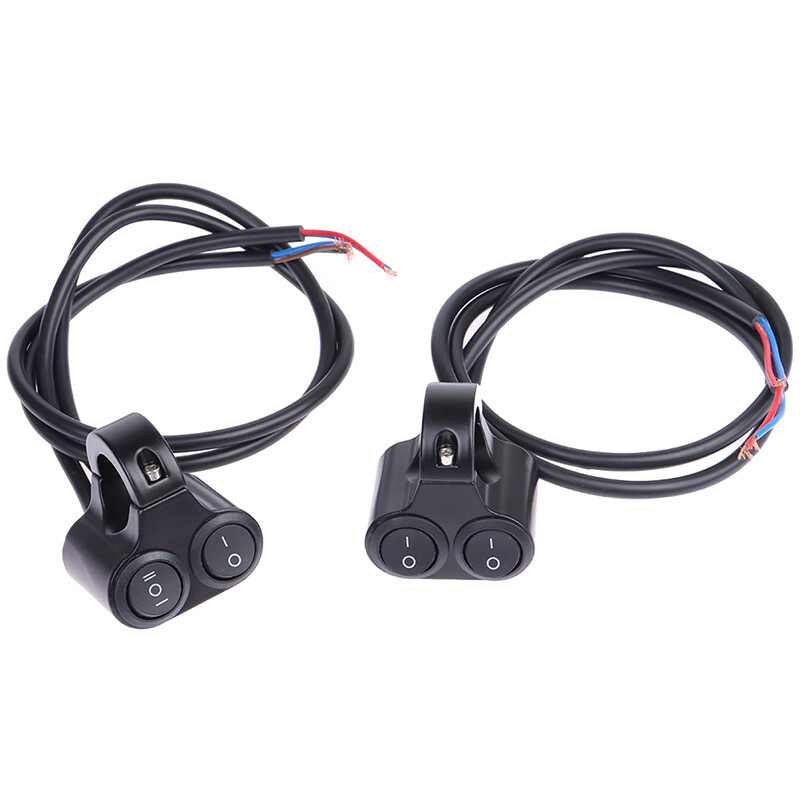 [ low price sale ] Motorcycle Handlebar Control Switch Dual Button Control Headlight Flasher Switch