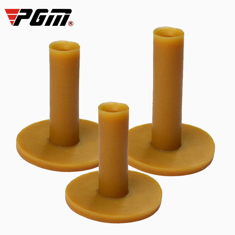 Pgm 43/54/70/80/83mm training practice tee mat golves ball hole holders beginner trainer practice rubber golf tee holder qt001