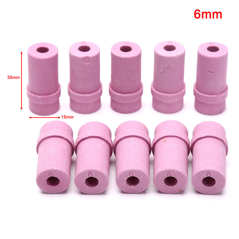 HITN 10 Cái Đầu Phun Cát Bằng Gốm Đầu Phun Cát Khí Cho Dụng Cụ Phun Khí Nén