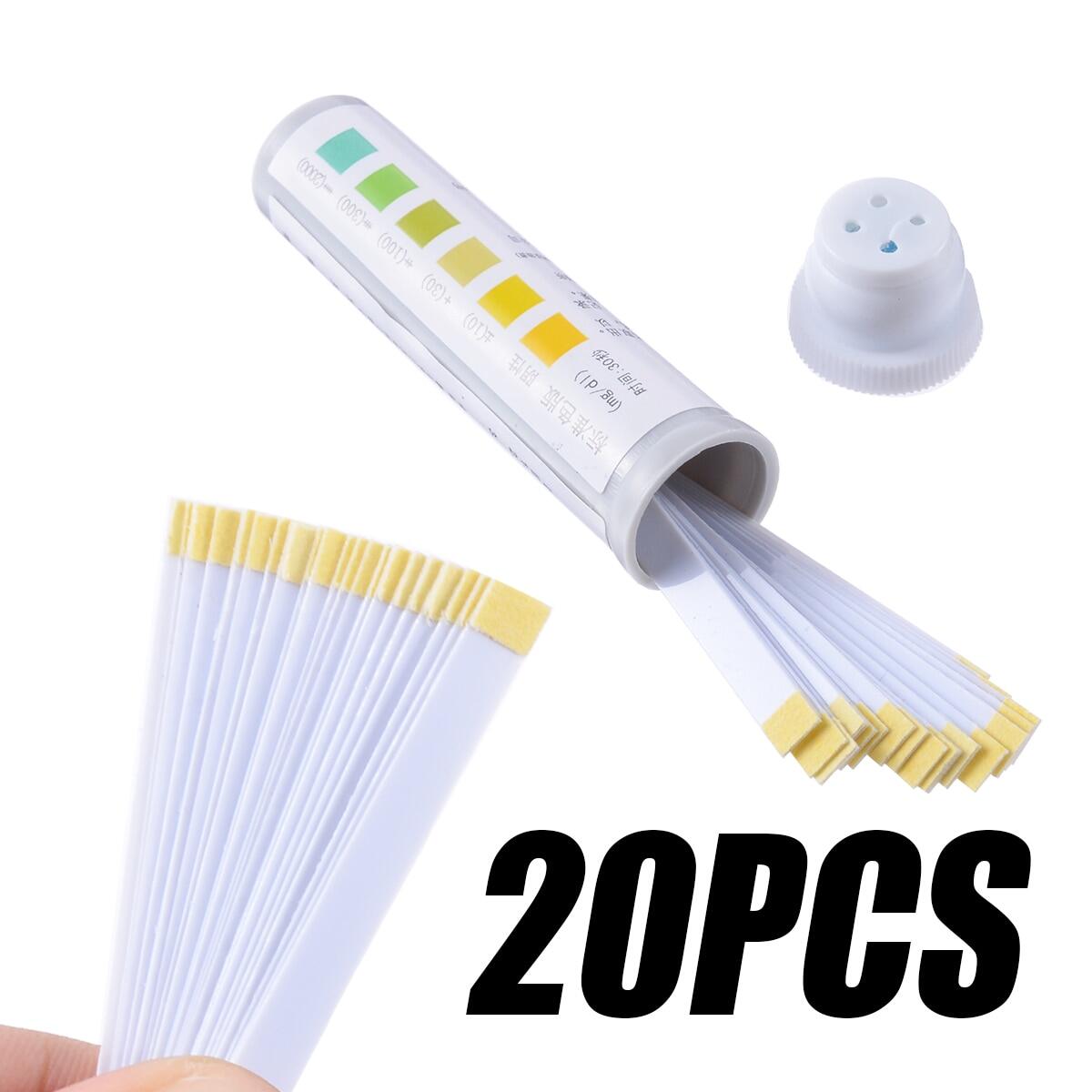 20 Strips Urinalysis Reagent Strips Test Protein Urine Test Strips Kidney Urinary Tract