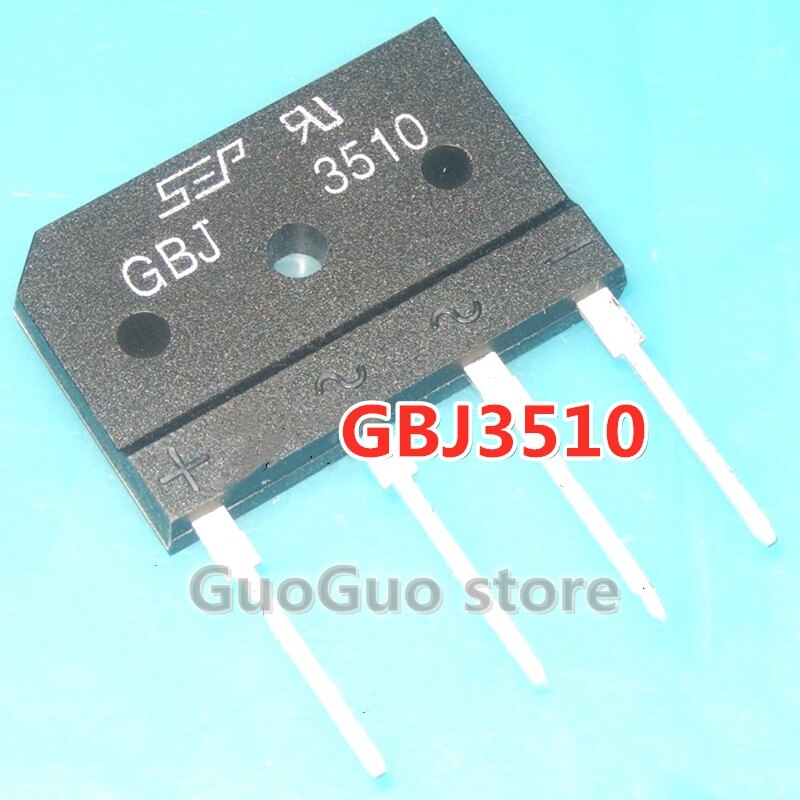 10pcs GBJ3510 KBJ3510 SIP-4 35A 1000V Bridge Rectifier new original ...