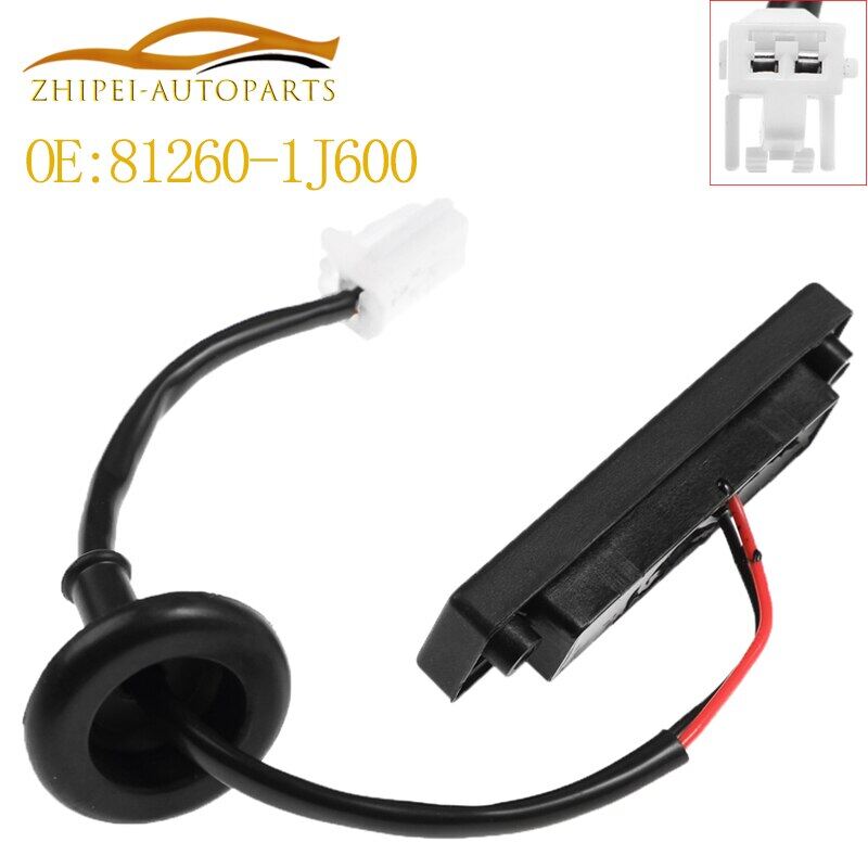 81260-1j600 trunk switch boot release tailgate lock switch trunk handle button car 812601j600 fit for hyundai i20