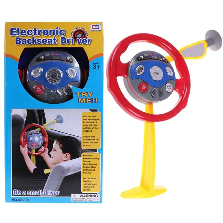 toy steering wheel for back of car