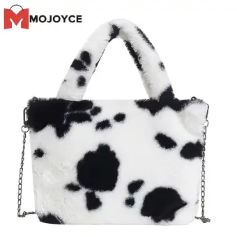 fluffy shoulder bag