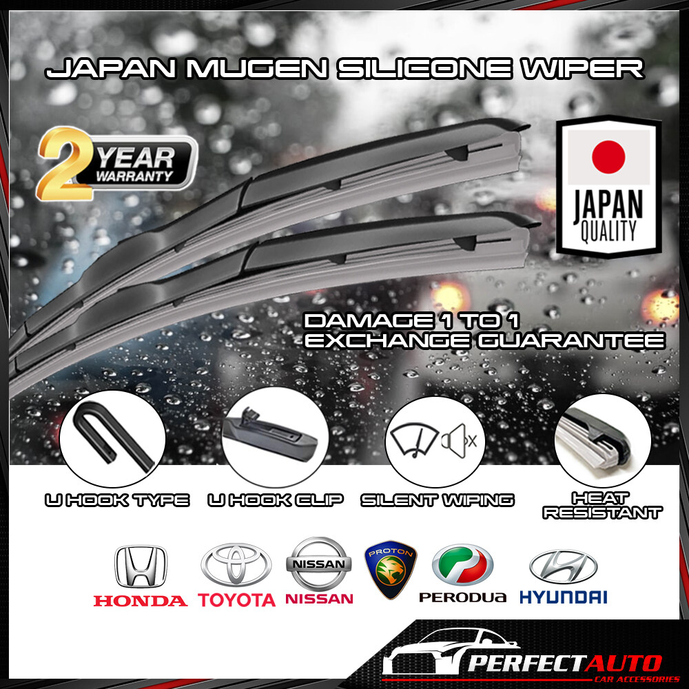 Japan Car Wiper Silicone Wiper Kereta Silicon Wiper Car Windscreen
