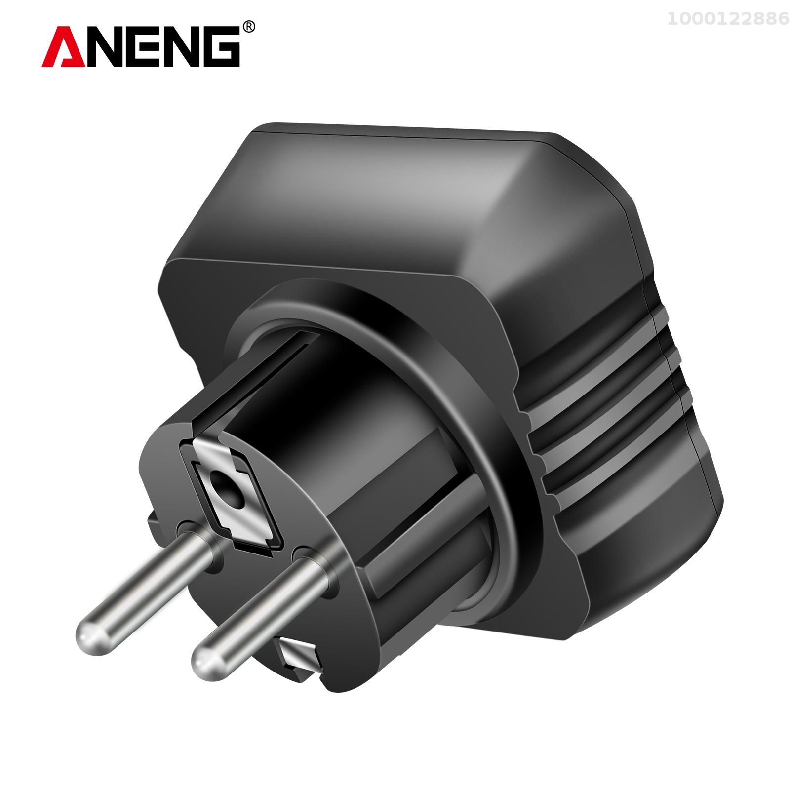 KKmoon aneng Outlet Tester receptacle Detector với LCD điện áp hiển thị 250V Ổ cắm điện Checker tự động phân cực Bộ kiểm thử điện kẹp thử điện cắm tường các công cụ điện