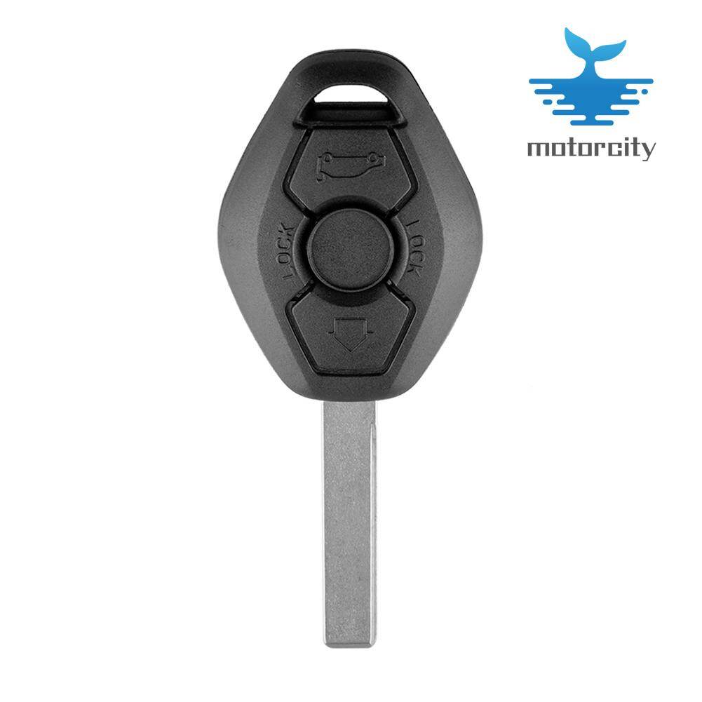 3 buttons remote car key fob case replacement shell for bmw e81 e46 e39 e60