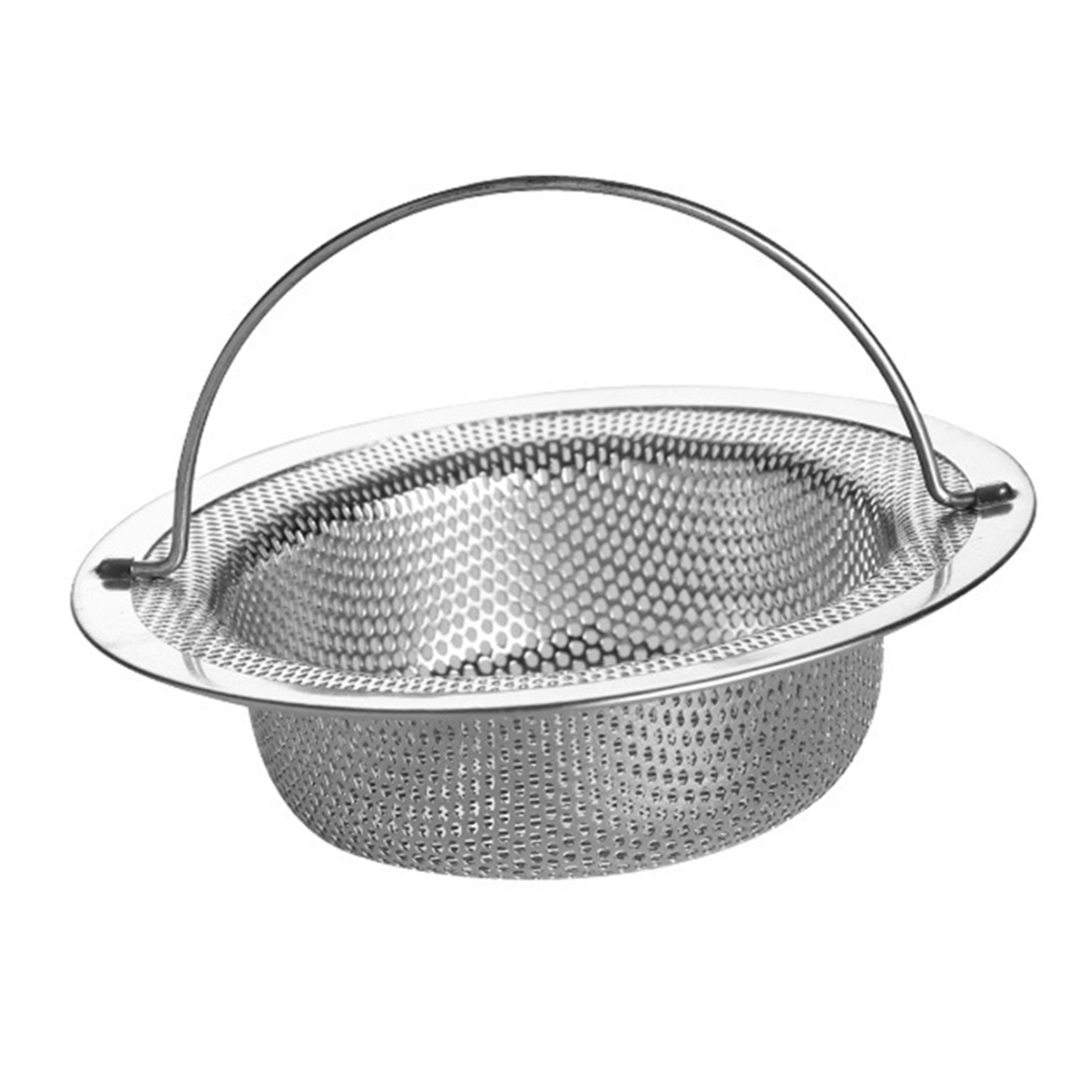 LITCHII Kitchen with Handle Bathroom Filter Fine Mesh Waste Stopper Colander Sink Drain Strainer Basket Catcher