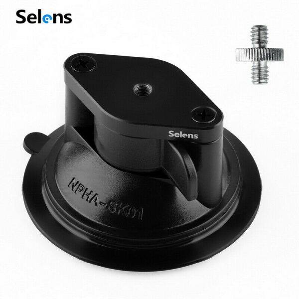 Selens Power Grip Vacuum Suction Cup Camera Mount System for DSLR Video Phone Gopro