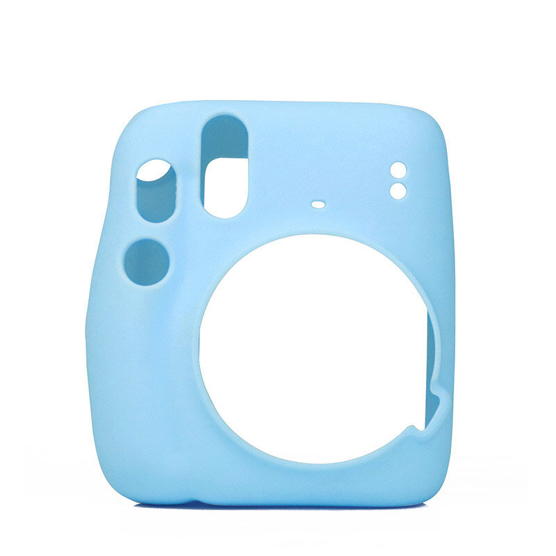 Camera Silicone Case for Fujifilm Instax Mini11 Mini 11 Shell Protective Cover Soft Shell Solid Color Scratch-proof Case